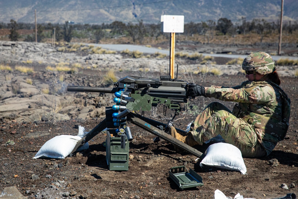 25th DSB Conducts Mk19 Range During Operation PIKO