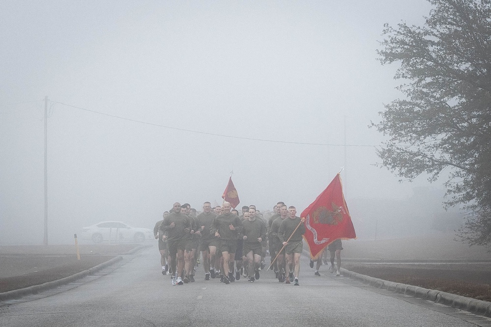 2d Marine Division's 84th Birthday Run