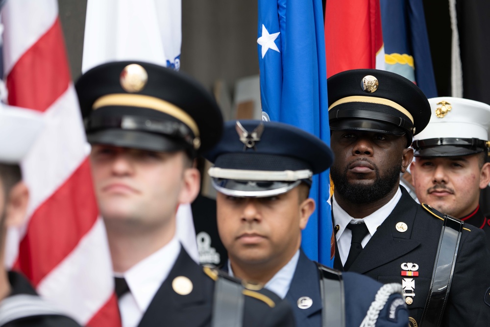 SOCOM joint color guard shine at the 2025 Pro Bowl