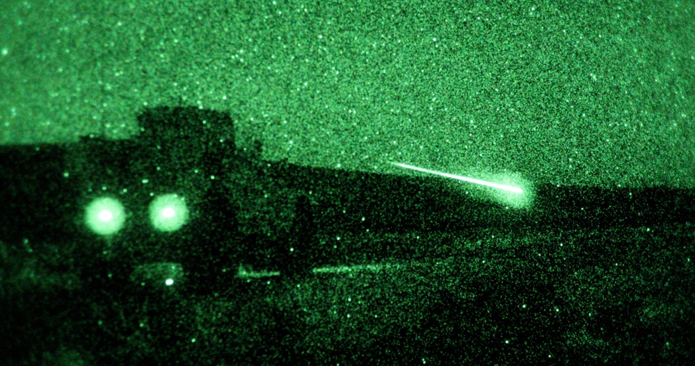 25th DSB Conducts Night Gunnery During Operation PIKO