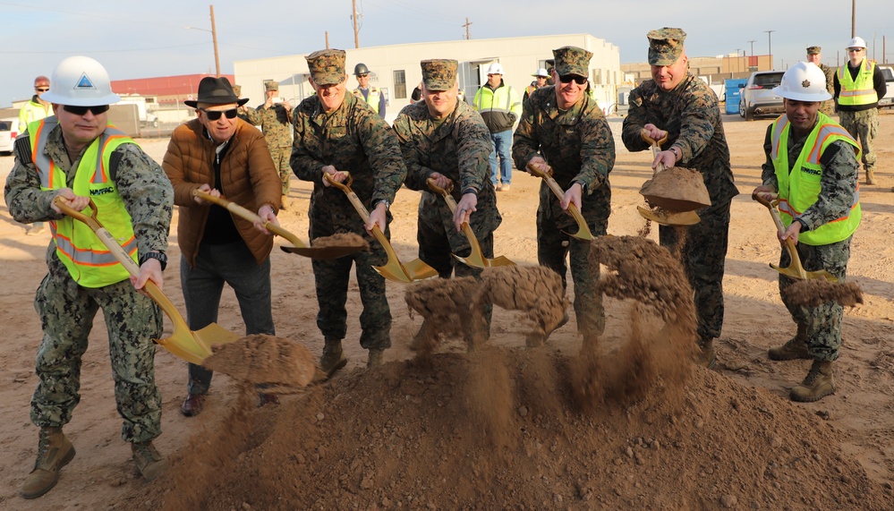 MCAS Yuma Celebrates Groundbreaking Ceremony for New Barracks Project