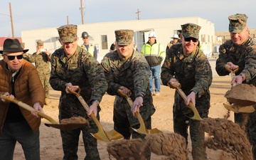 MCAS Yuma Celebrates Groundbreaking Ceremony for New Barracks Project