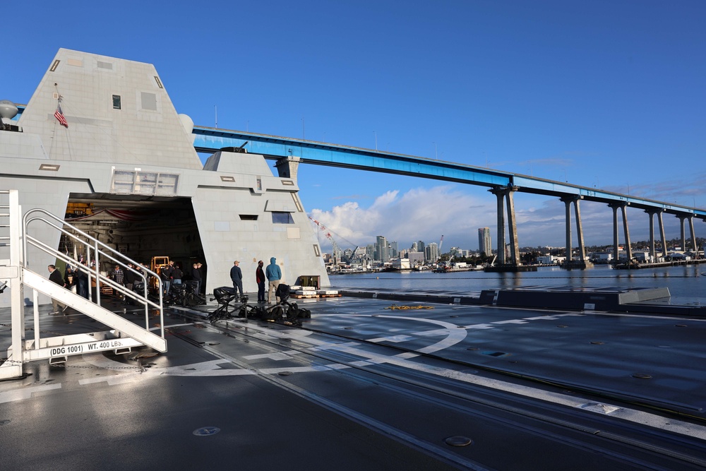 USS Michael Monsoor (DDG 1001) Underway in 3rd Fleet