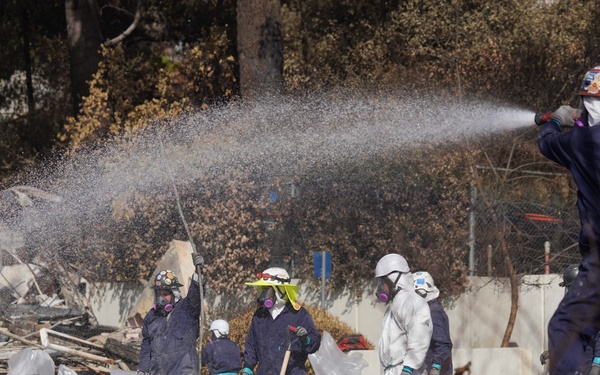 The US Army Corps of Engineers (USACE) arrives to begin Phase 2 of Personal Property Debris Removal (PPDR)