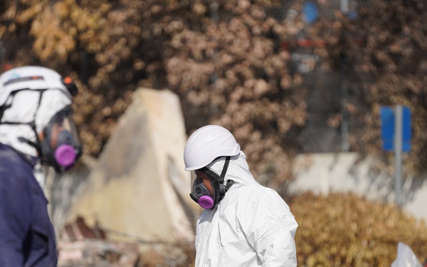 The US Army Corps of Engineers (USACE) arrives to begin Phase 2 of Personal Property Debris Removal (PPDR)