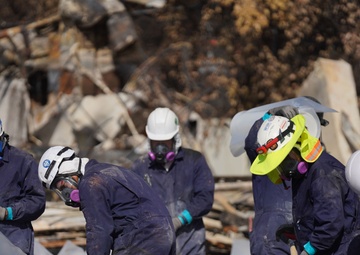 The US Army Corps of Engineers (USACE) arrives to begin Phase 2 of Personal Property Debris Removal (PPDR)