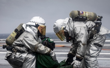 USS Gerald R. Ford (CVN 78) conducts routine operations