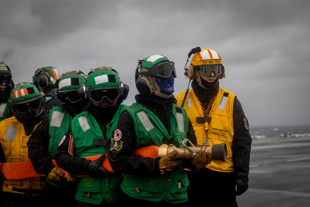 USS Gerald R. Ford (CVN 78) conducts routine operations