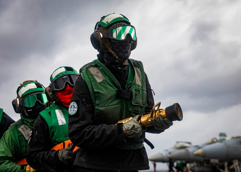 USS Gerald R. Ford (CVN 78) conducts routine operations