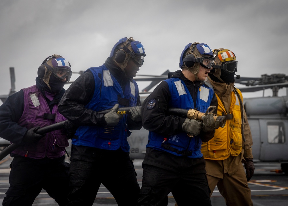 USS Gerald R. Ford (CVN 78) conducts routine operations