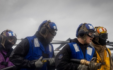 USS Gerald R. Ford (CVN 78) conducts routine operations