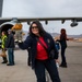 Nellis, Creech honorary commanders ride RAF Voyager during Red Flag-Nellis 25-1