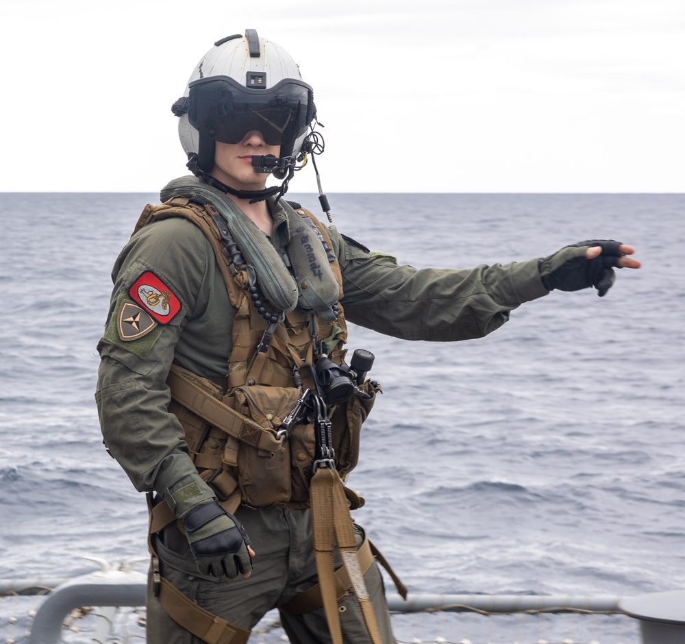 USS Preble (DDG 88) Flight Ops