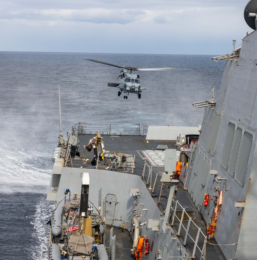 USS Preble (DDG 88) Flight Ops