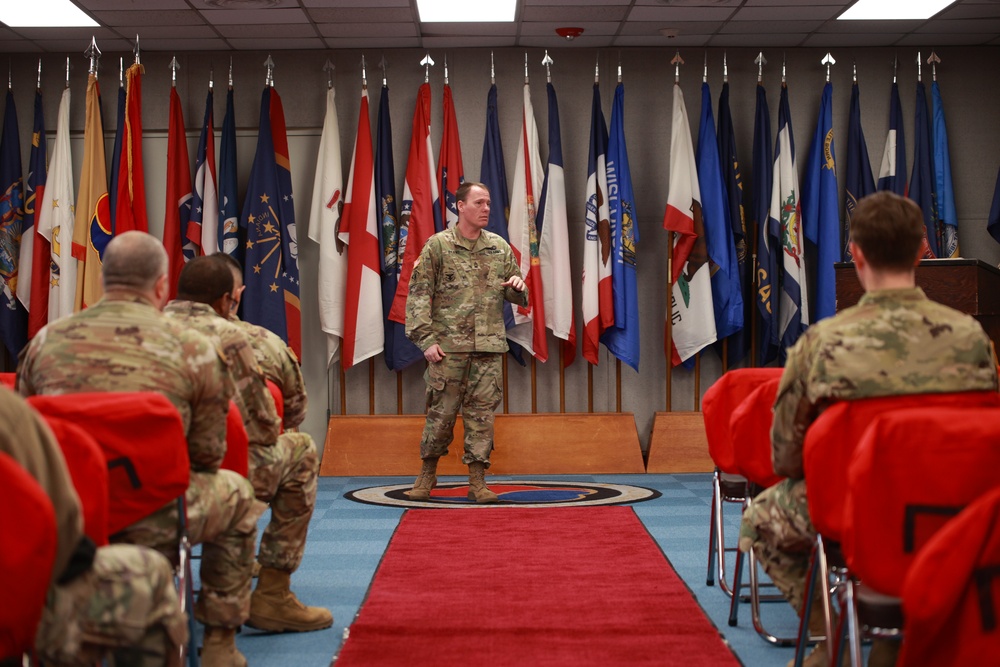 19th ESC Honors MSG David J. Brand at PCS Ceremony