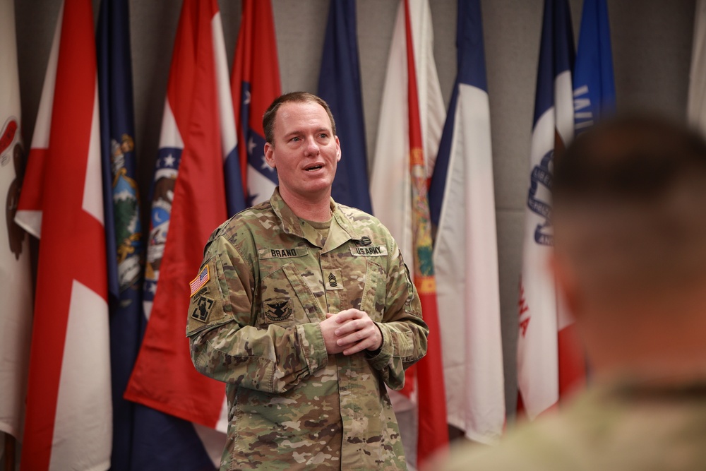 19th ESC Honors MSG David J. Brand at PCS Ceremony