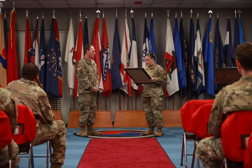 19th ESC Honors MSG David J. Brand at PCS Ceremony