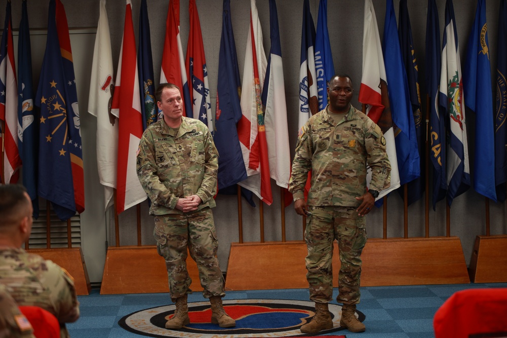 19th ESC Honors MSG David J. Brand at PCS Ceremony