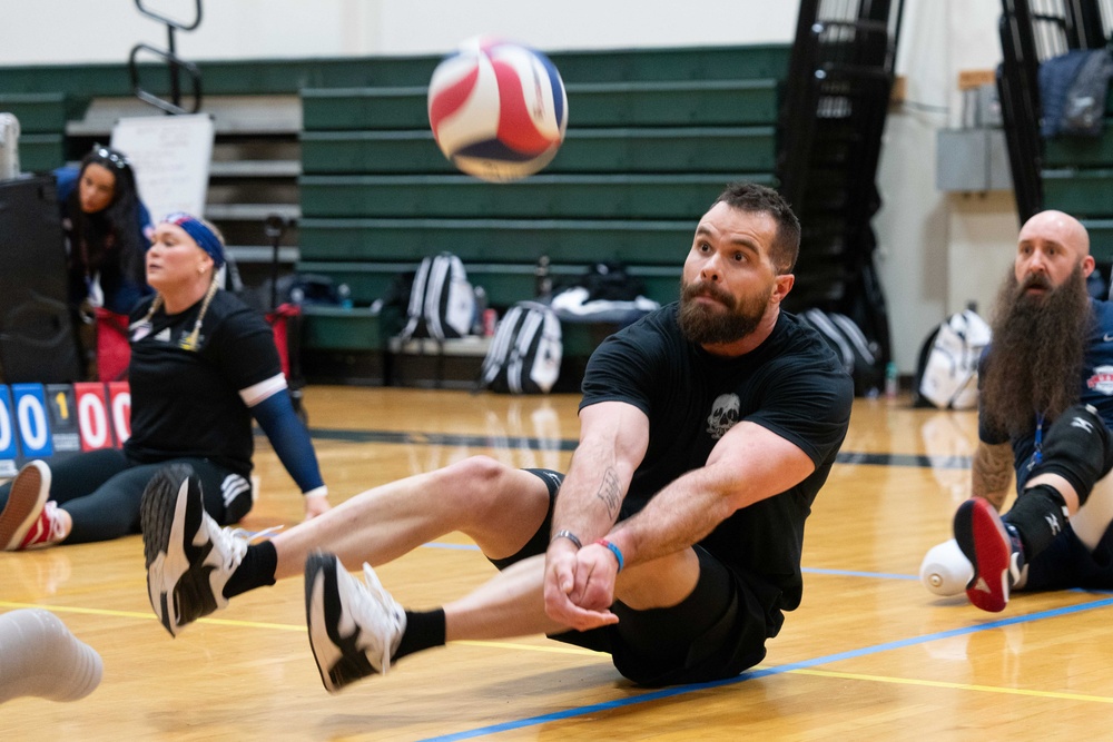 JBLM Training Camp | Sitting Volleyball | SOCOM SSG Jackson Williams (ret.)