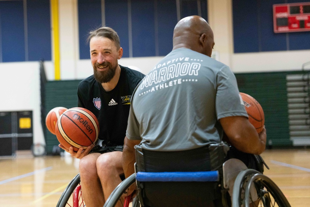 JBLM Training Camp | Wheelchair Basketball | Navy HMCM (FMF) Steven Flemming