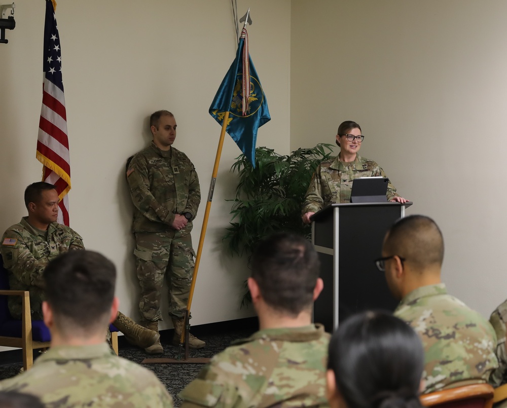 144th DLD Sends Outgoing Commander a Step Closer to Retirement