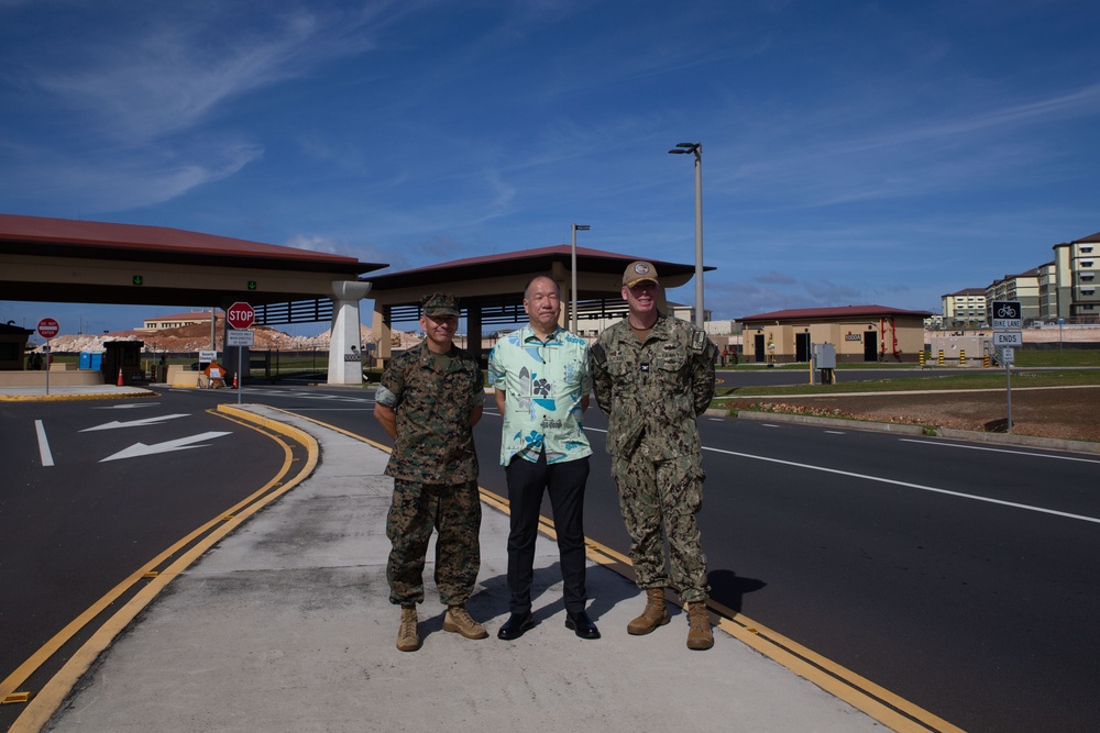 Japanese Consul General tours Camp Blaz