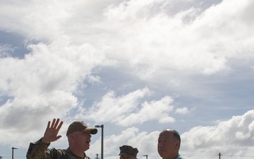 Japanese Consul General tours Camp Blaz