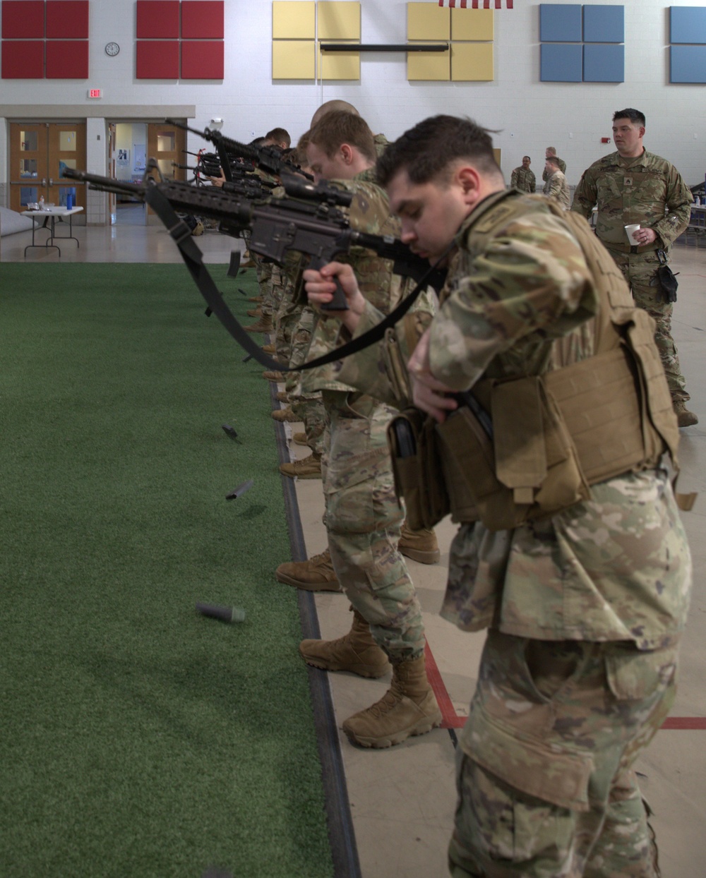 Charlie Company, 1-161 Dry Fires Its Way to Expert Rifleman Skills