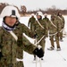 U.S. Army and JGSDF Soldiers Prepare for a Four-Leg Relay Race