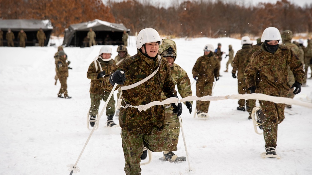 JGSDF Soldier Dashes Forward