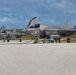 U.S. Marine Corps F-35Bs refuel and arm at Tinian