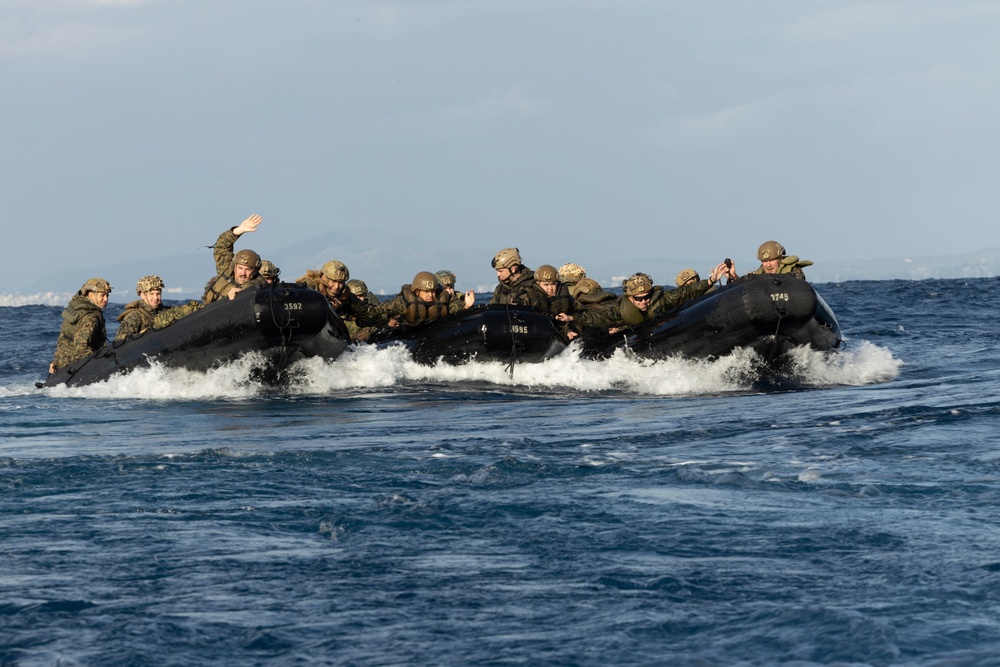 31st MEU | USS San Diego Launch and Recovery Sustainment