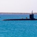 USS Minnesota transits Apra Harbor