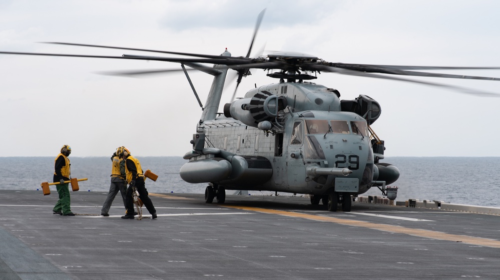 Flight Operations aboard USS America (LHA 6)