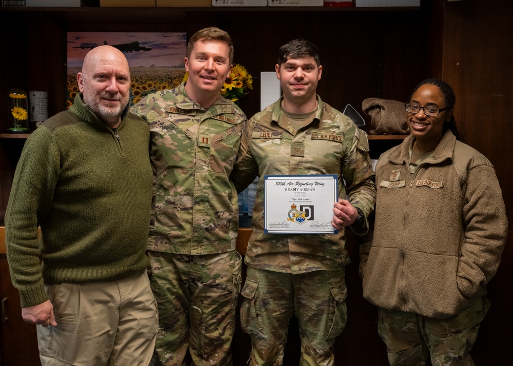 Ready Airmen of the Week: 100th WSA Airmen recognized