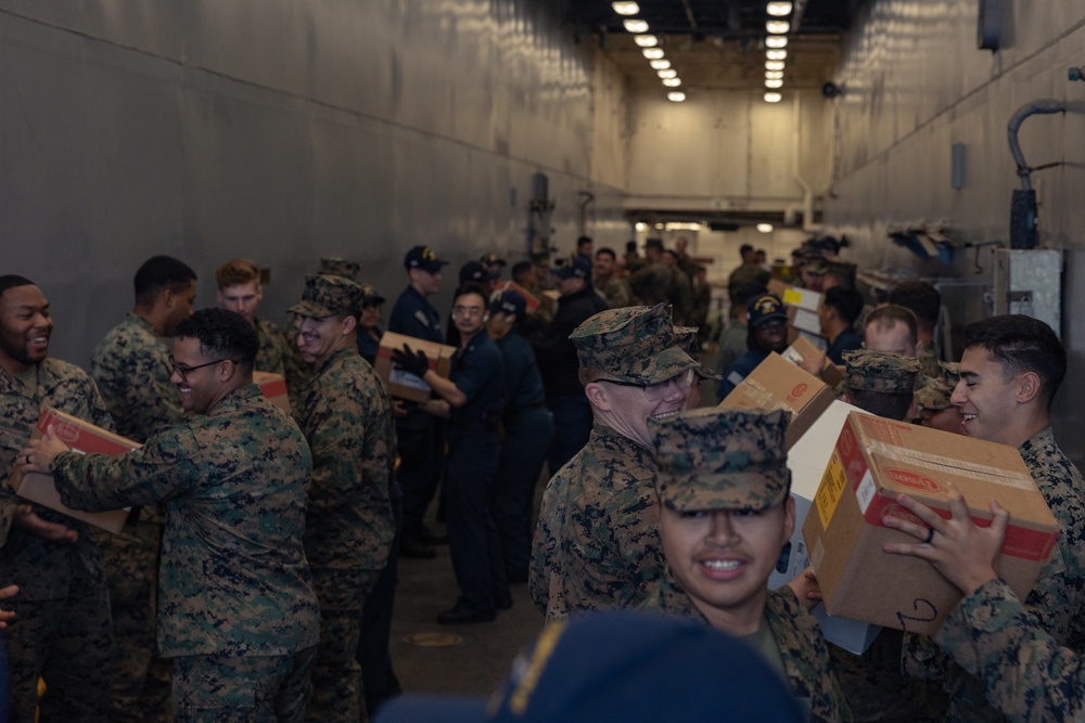 31st MEU conducts resupply operations