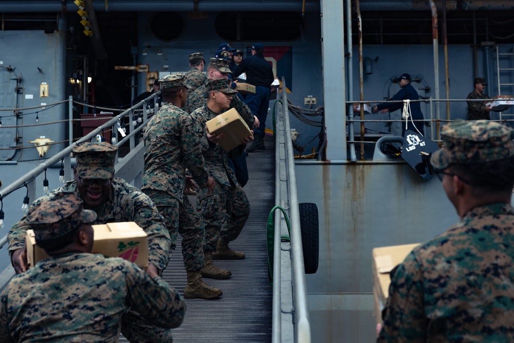 31st MEU conducts resupply operations