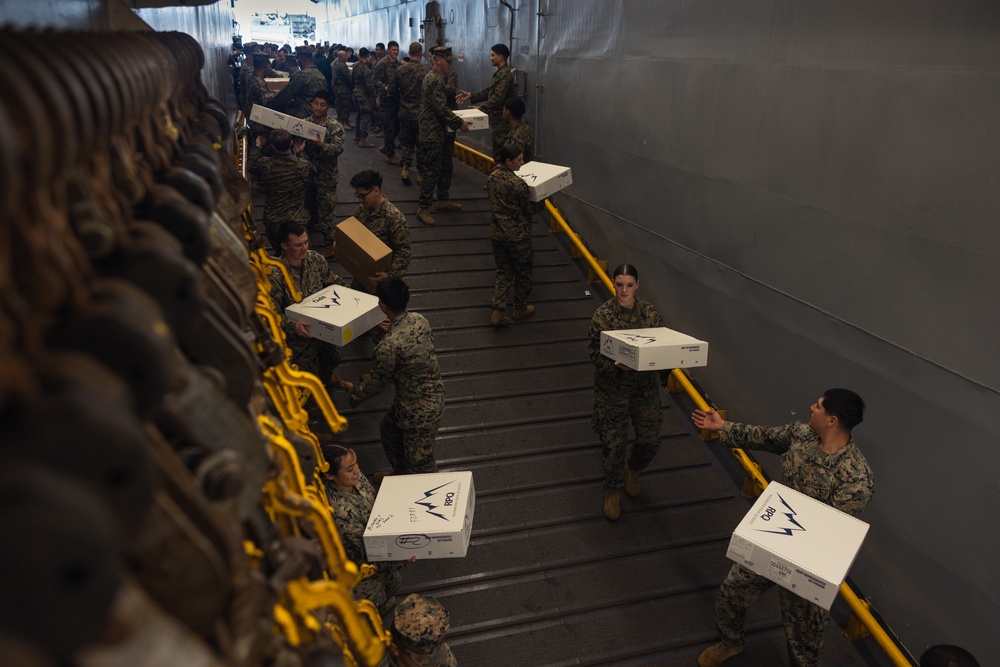 31st MEU conducts resupply operations