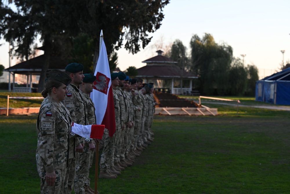 Polish Military Contingent welcomes new commander