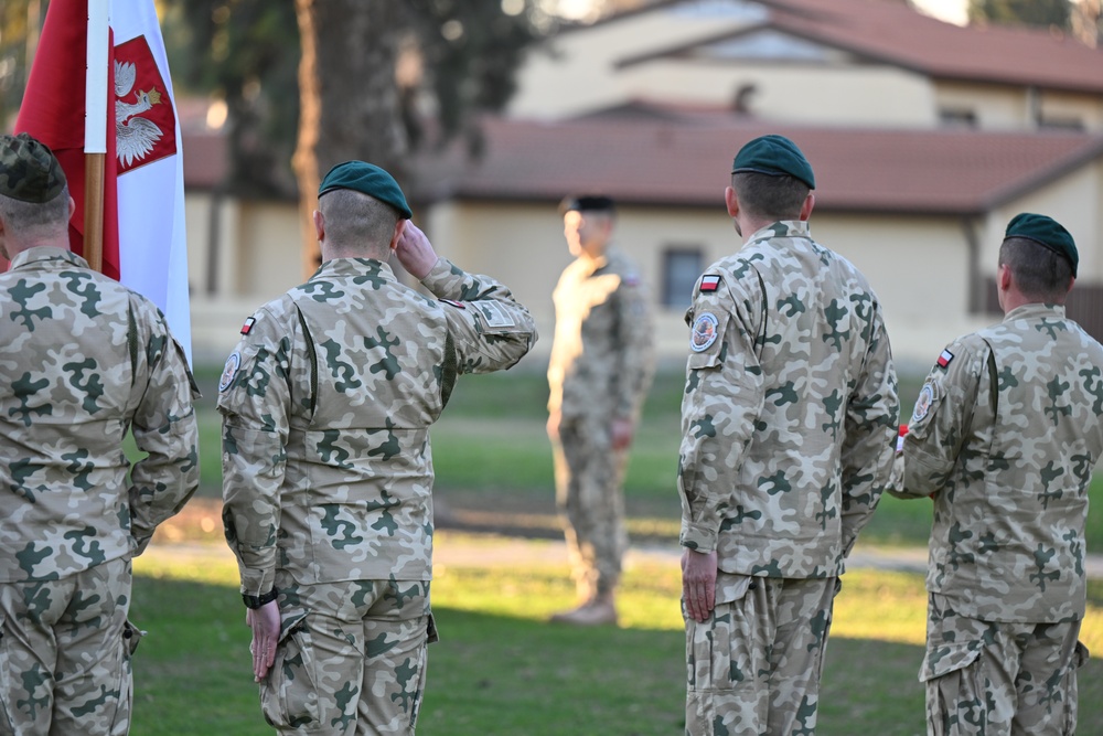 Polish Military Contingent welcomes new commander