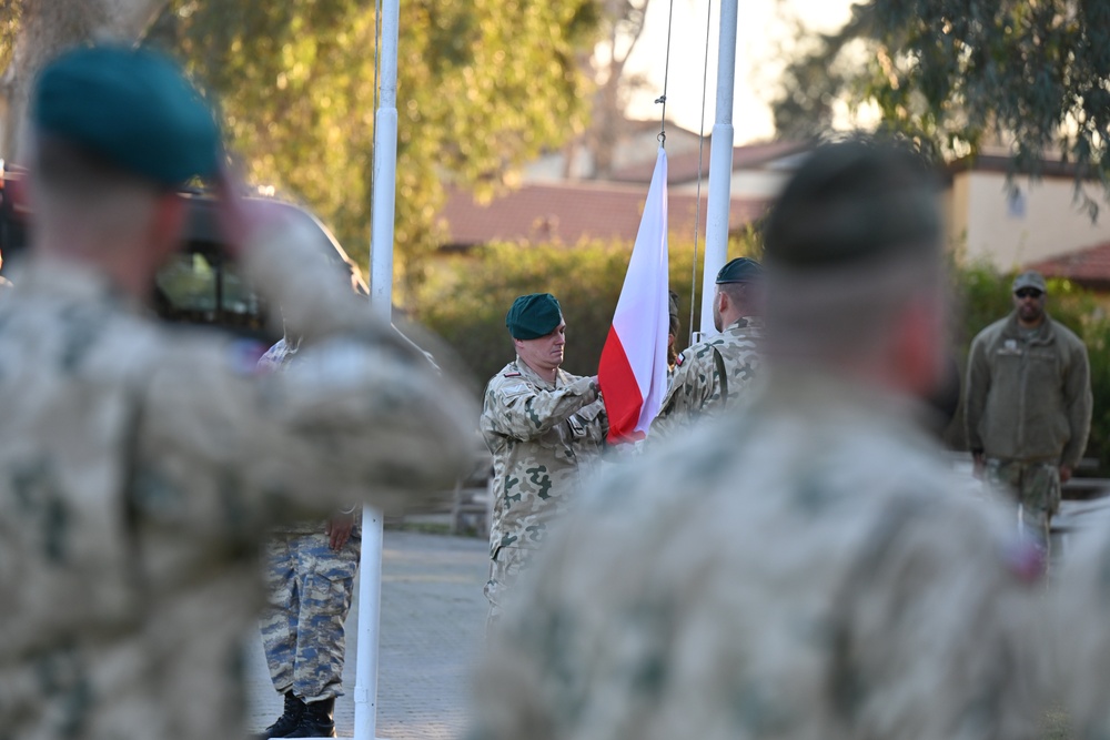 Polish Military Contingent welcomes new commander