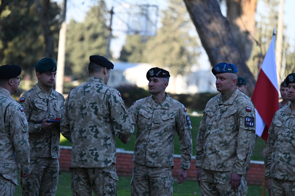 Polish Military Contingent welcomes new commander