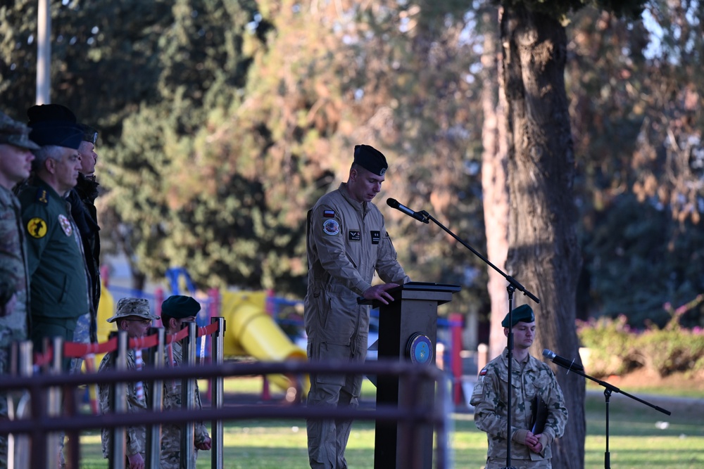 Polish Military Contingent welcomes new commander