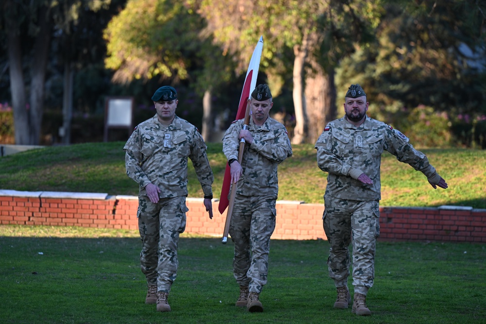 Polish Military Contingent welcomes new commander