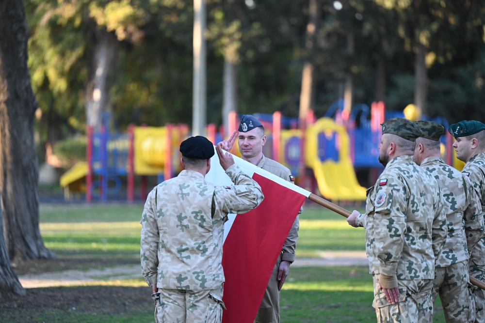 Polish Military Contingent welcomes new commander