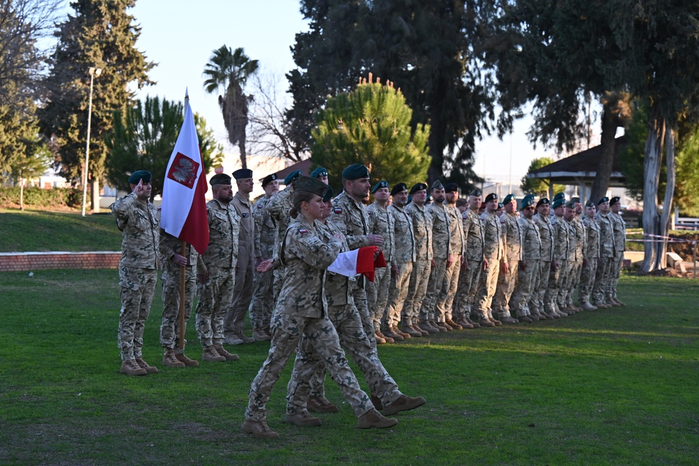 Polish Military Contingent welcomes new commander