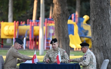 Polish Military Contingent welcomes new commander