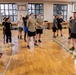 Sgt. Maj. of the United States Army Michael R. Weimer speaks to V Corps Soldiers