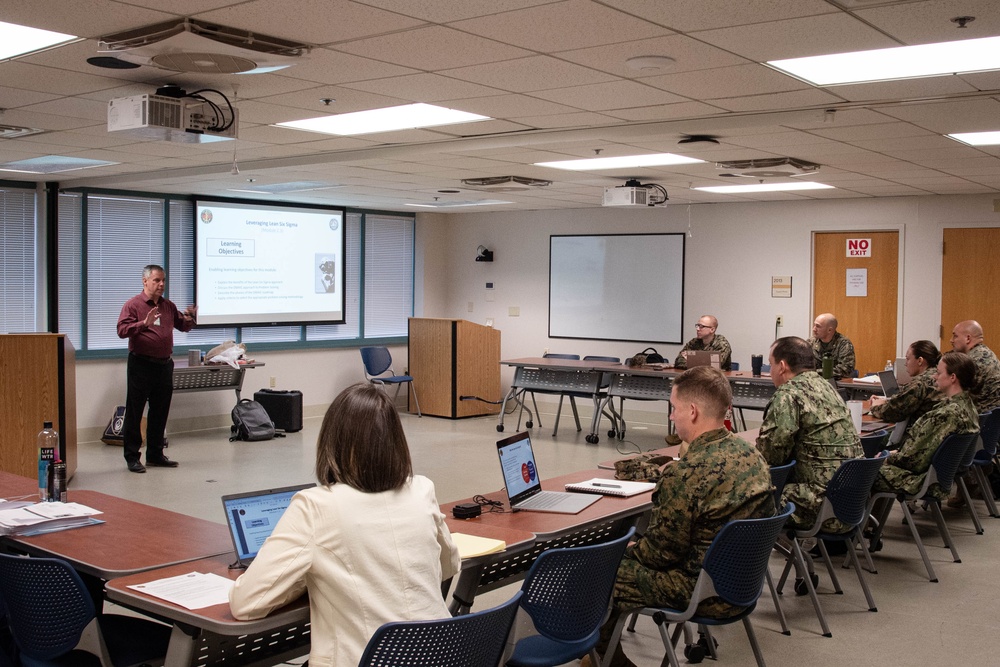 Driving Innovation and Reducing Waste: Cherry Point Service Members, Civilians Complete Lean Six Sigma Training