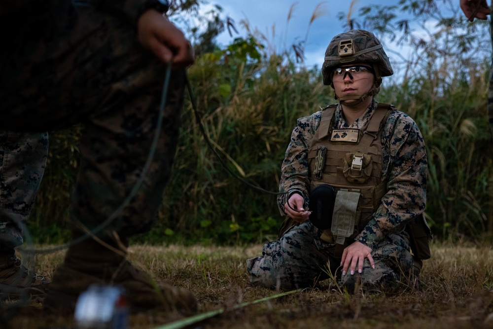 12th LLB Marines Execute a Demolition Range